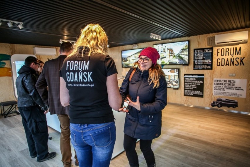 Punkt informacyjny Forum Gdańsk otwarty [ZDJĘCIA] 