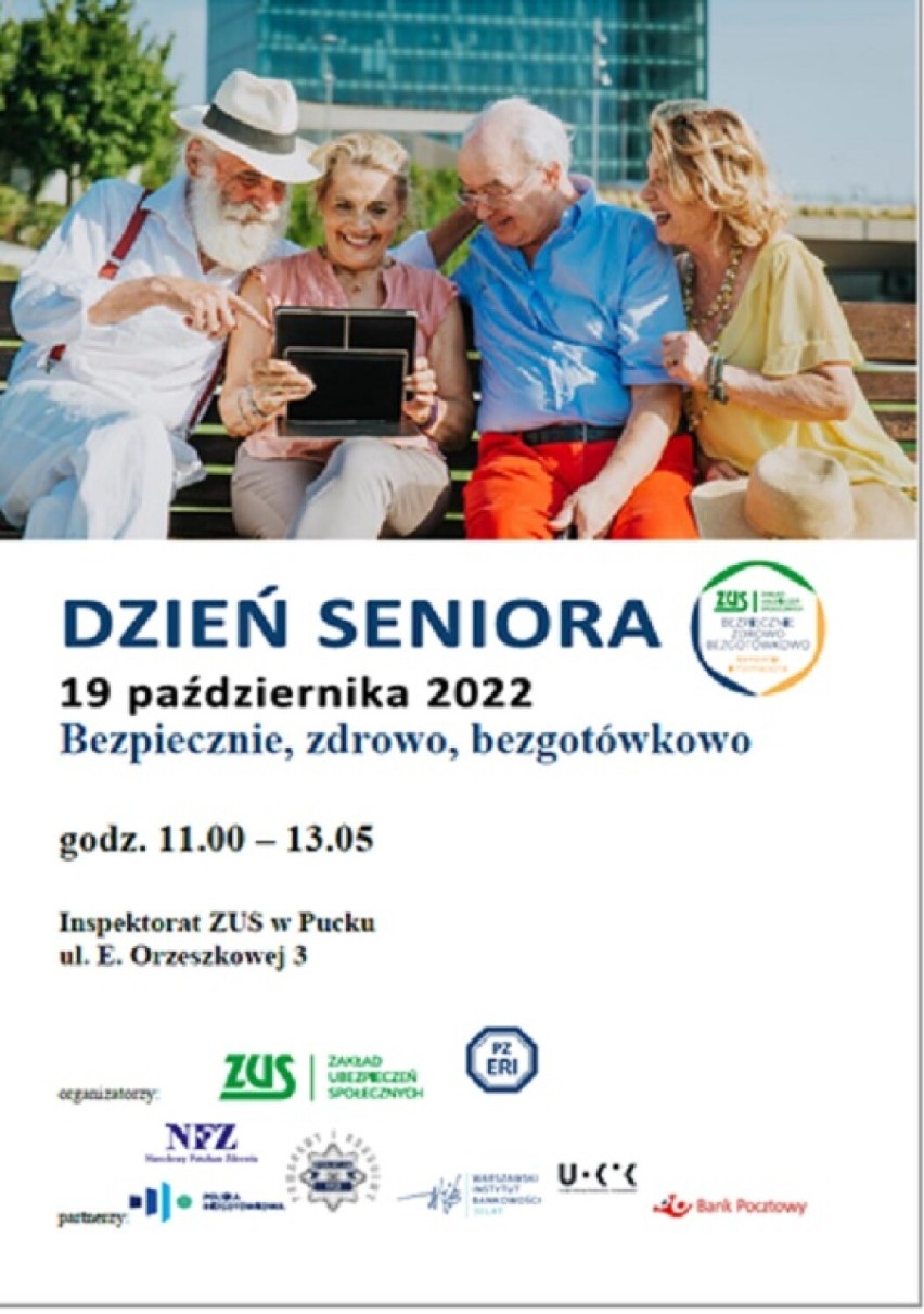 Dzień Seniora w Pucku (2022). Jakie atrakcje przygotowali: biblioteka, Pucki Klub Seniora i Rada Seniorów Miasta Puck?