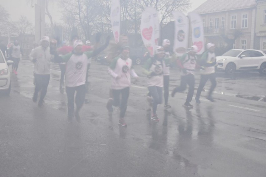 WOŚP Powiat Gnieźnieński - trzeci Bieg z Pierwszej Stolicy do Stolicy, przystanek Witkowo  [FOTO]