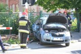 Policjanci zatrzymali prawo jazdy 70-latkowi, który spowodował wypadek z pociągiem w Grudziądzu