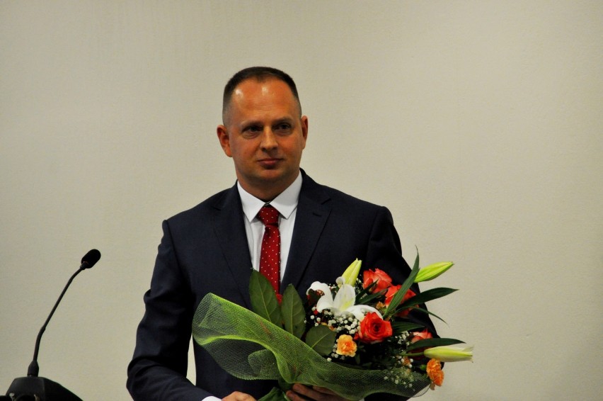 Przewodniczący rady miejskiej Grzegorz Cholewczyński