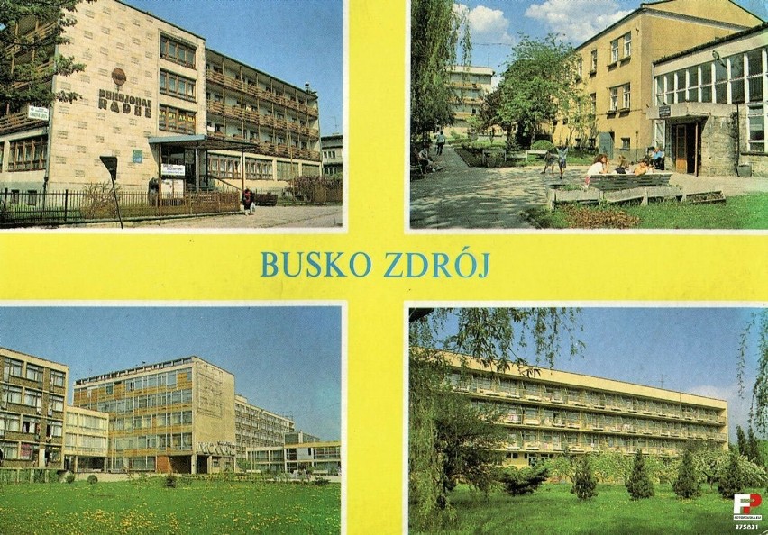 Lata 1992-1993 , Busko-Zdrój. "Sanatorium "Radek". Szpital...