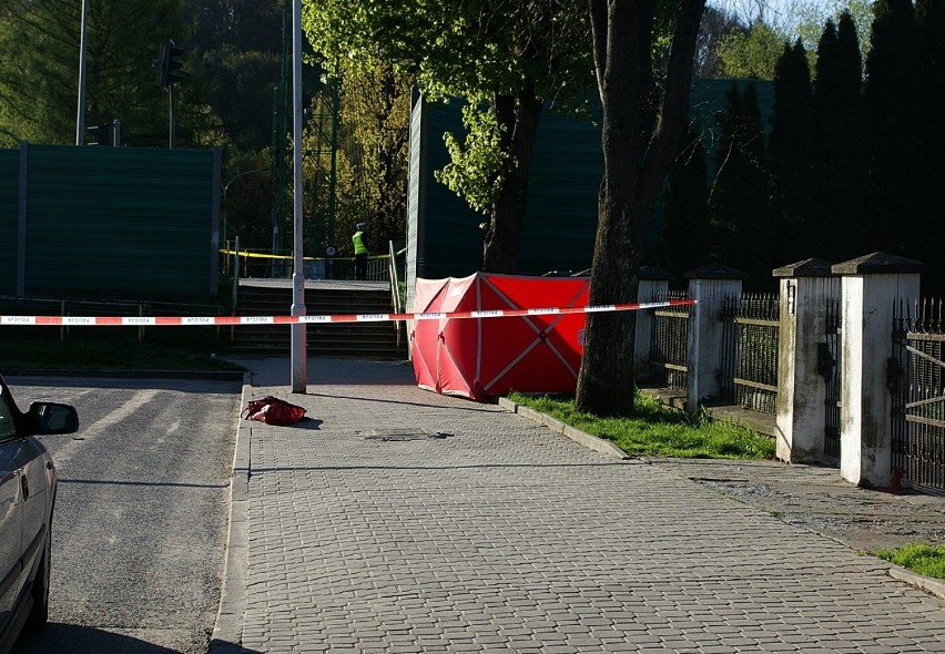 Gorlice. Śmiertelne potrącenie pieszego na ulicy Parkowej. Sprawca zbiegł z miejsca zdarzenia