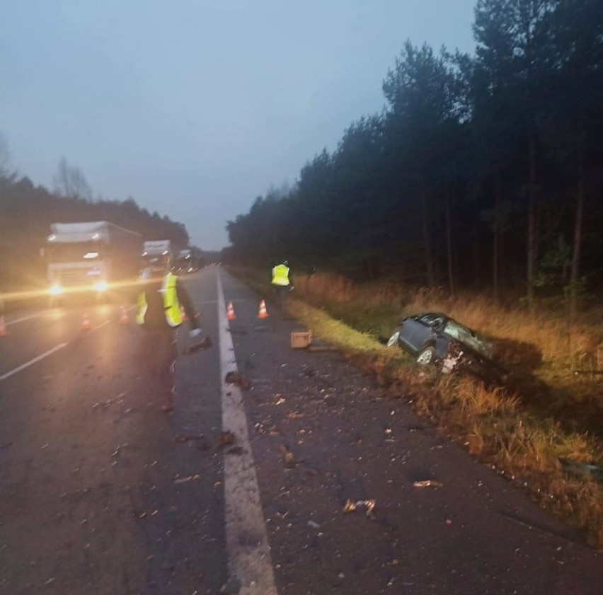 Śmiertelny wypadek w Lublińcu. DK 11 nieprzejezdna