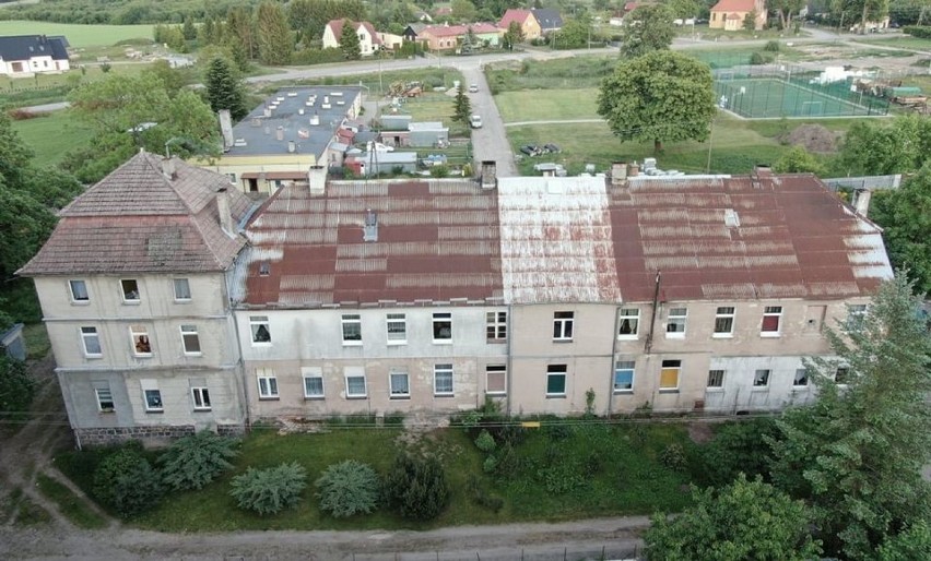 Pałac w Kwasowie na terenie gminy Sławno