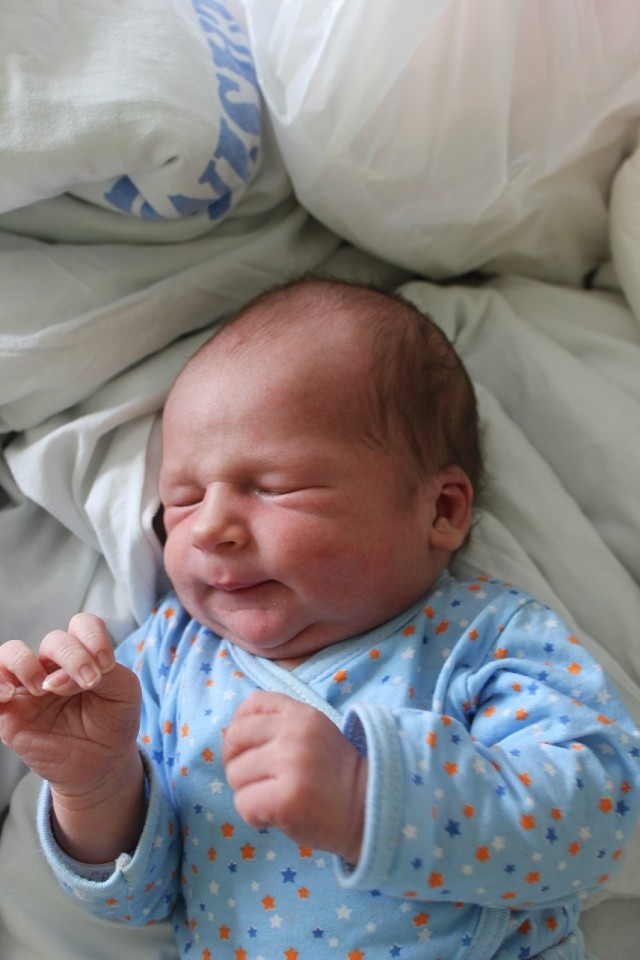 Igor Rybacki, syn Anny i Roberta, urodził się 6 sierpnia. Ważył 3350 gramów.