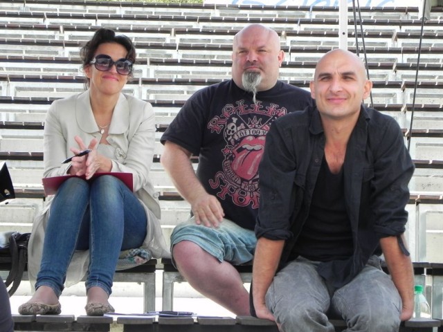 Jury festiwalowego konkursu: Ewa Uryga, Sławomir Macias, Piotr Stefański.