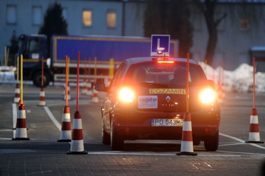 Egzaminy na prawo jazdy w większości wielkopolskich...