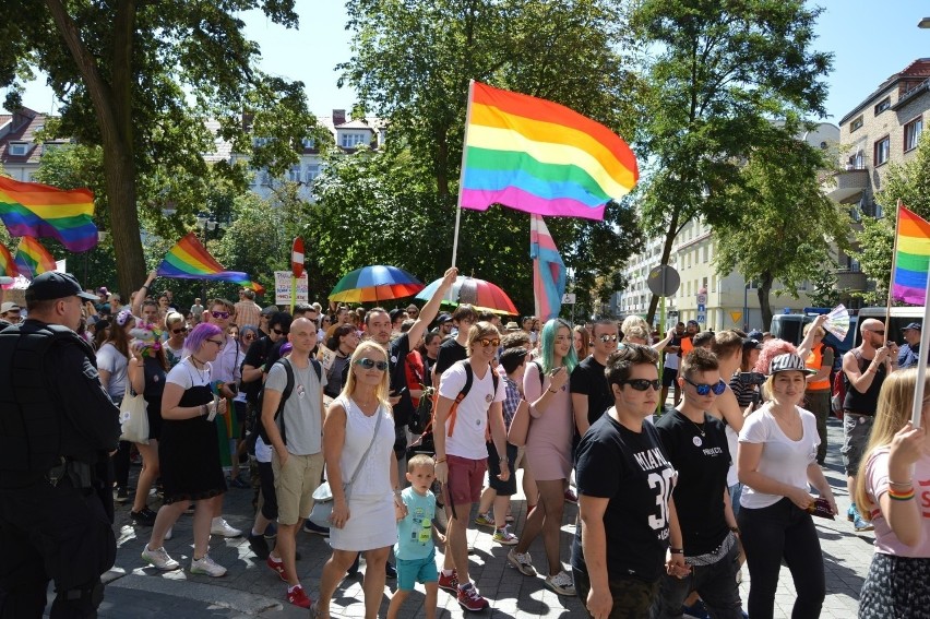 Marsz Równości w Opolu w poprzednich latach.