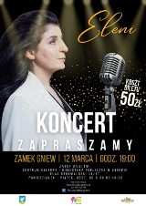 Koncert Eleni w Gniewie już 12 marca na Zamku w Gniewie