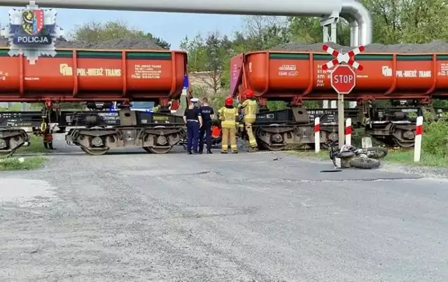 Pociąg potrącił mieszkańca gminy Gaworzyce