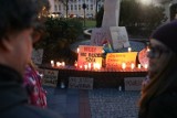 Solidarni z Lizą w Gliwicach - ZDJĘCIA. Białorusinka zmarła wskutek brutalnego gwałtu. Postulaty o zaostrzenie kar dla gwałcicieli