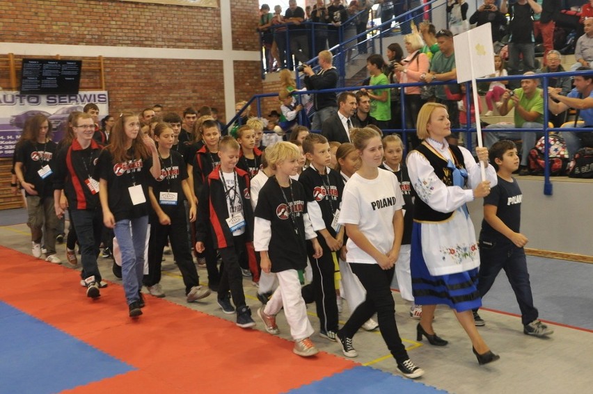 Mistrzostwa Świata w Karate w Żukowie - ceremonia otwarcia