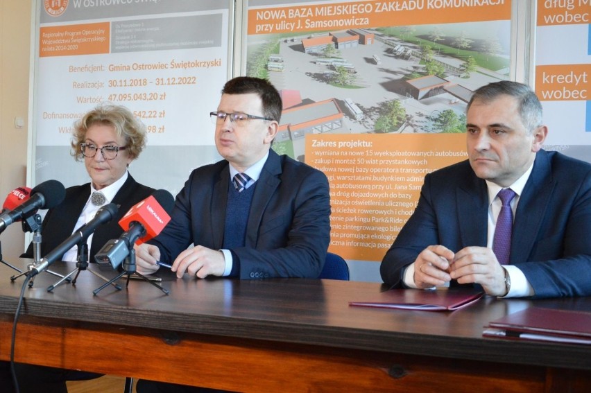 W styczniu ogłoszą przetarg na budowę nowej bazy dla autobusów komunikacji miejskiej w Ostrowcu [ZDJĘCIA, WIDEO]