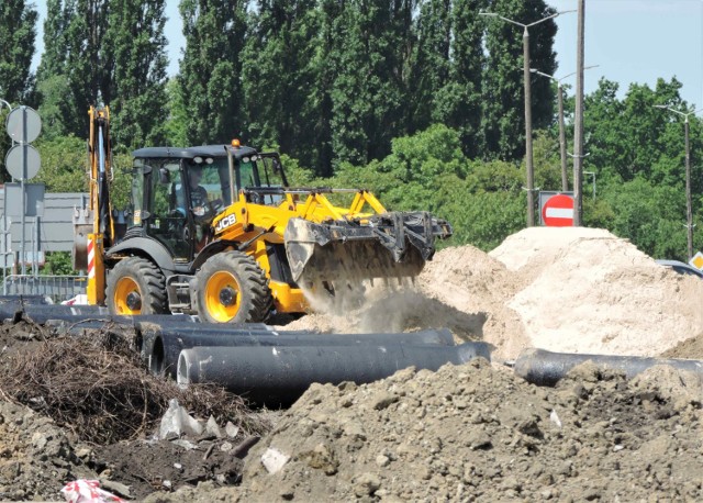 Trwa największa tegoroczna inwestycja drogowa na terenie Inowrocławia