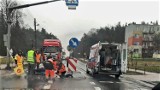 Wypadek w Sulejowie - ciężarówka potrąciła pieszą na pasach. Zderzenie na dk 91 w Niechcicach