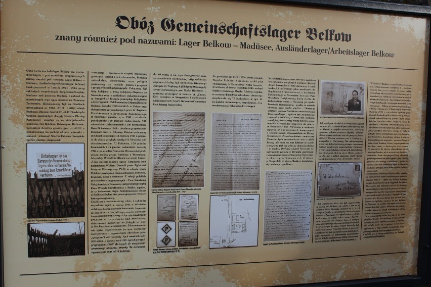 Odsłonięto Pomnik jeńców wojennych i pracowników przymusowych obozu  Gemeinschaftslager Belkow