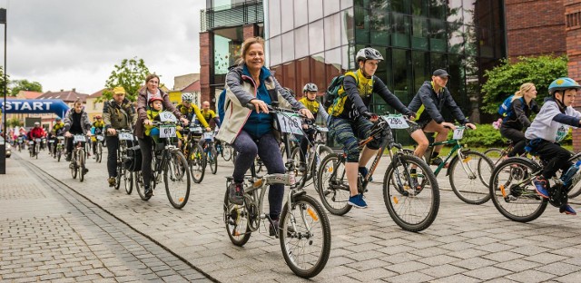 Rajdy rowerowe w mieście cieszą się sporą popularnością