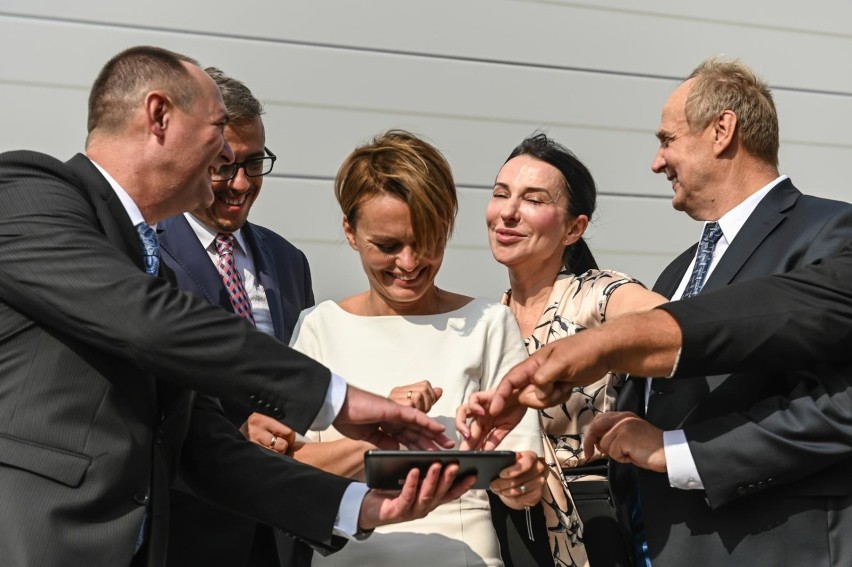 Na terenie dawnej Stoczni Gdańsk odbyła się uroczystość...