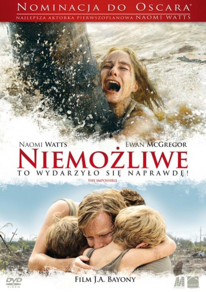 Mamy dla Was 10 płyt DVD z filmem "Niemożliwe"