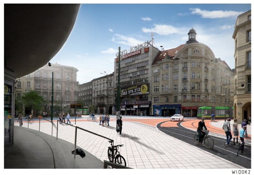 Wizualizacje zmian w centrum Poznania