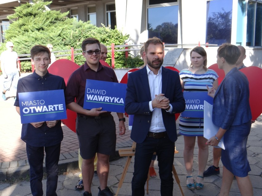 Radomsko Wybory 2018: Dawid Wawryka o programie KW Otwarte Miasto [ZDJĘCIA, FILM]