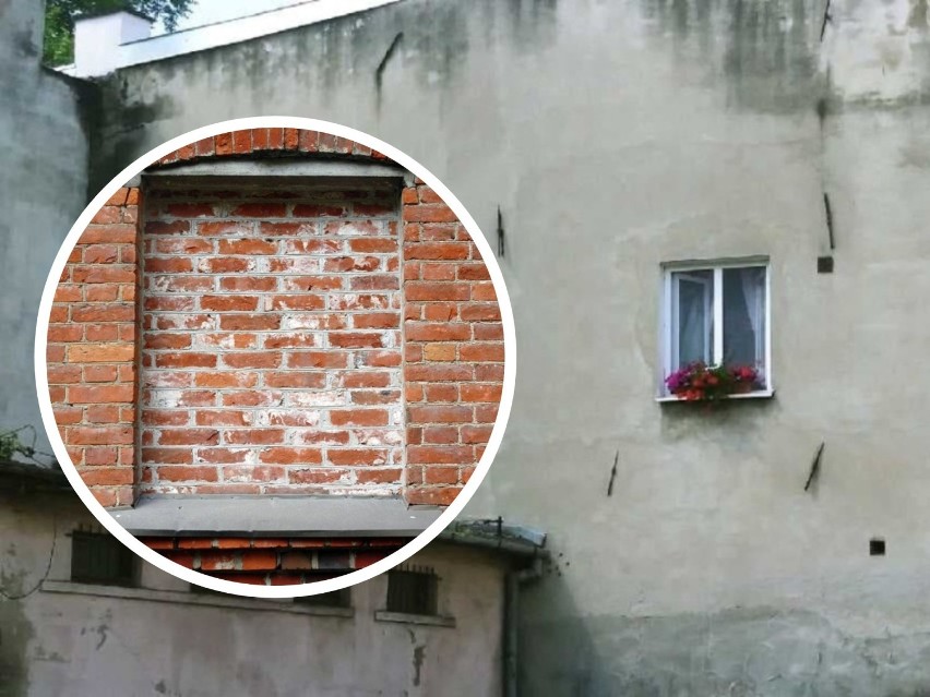W kamienicy na Wojska Polskiego we Włocławku chcą zamurować okno. Lokatorka zdziwiona!