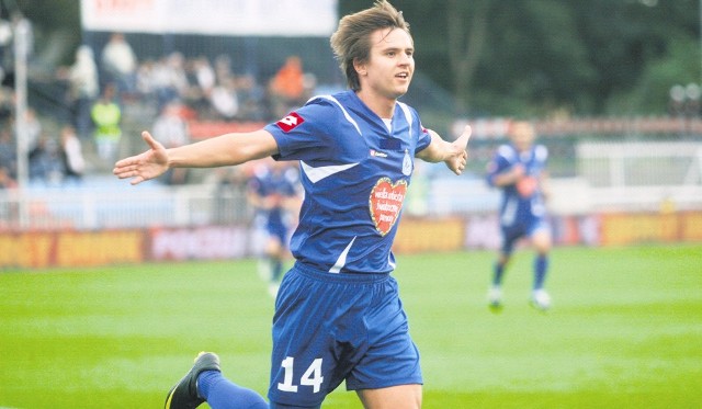 Napastnik Ruchu Łukasz Janoszka strzelił pierwszego gola w historii Młodej Ekstraklasy.