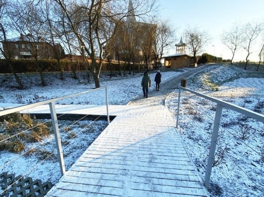 Park Górników Siarkowych jest bardzo chętnie odwiedzanym...