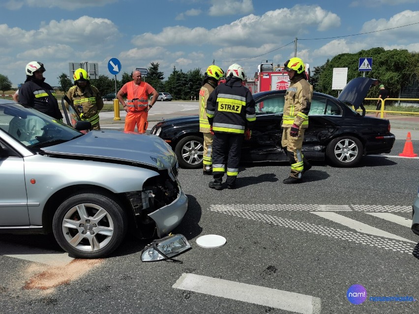 Wypadek na drodze Włocławek - Brześć Kujawski