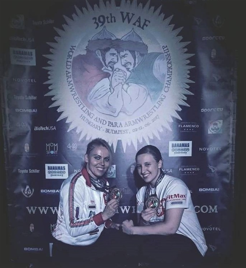 Marlena Wawrzyniak (z lewej) i Marta Opalińska (Arm Fanatic...