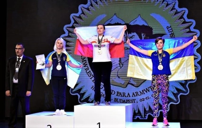 Marta Opalińska (Arm Fanatic Sport Grudziądz) zdobyła złoto...