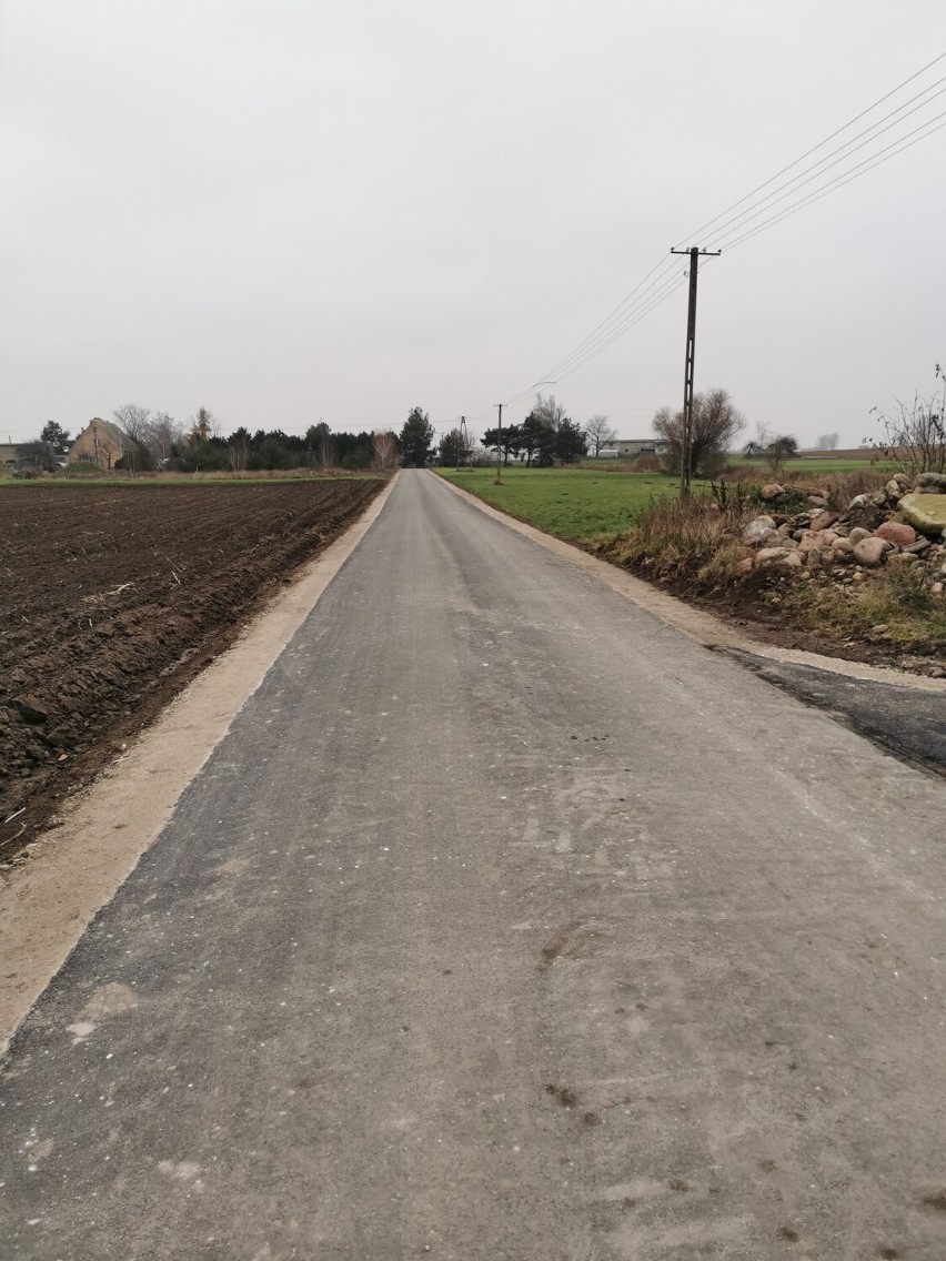 Kolejna drogowa inwestycja w gminie Damasławek zakończona. W Turzy powstała asfaltowa droga 
