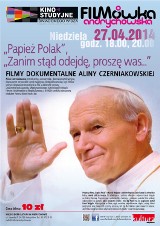 Projekcja filmów dokumentalnych Aliny Czerniakowskiej o papieżu Janie Pawle II