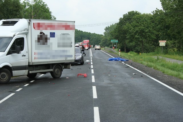 Do wypadku doszło wczoraj (4.07) około 13:45 w...