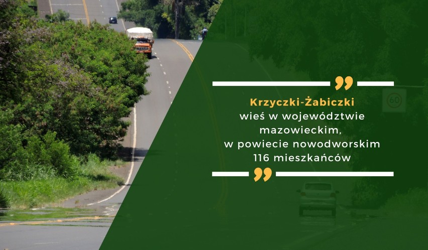 Nazwa wsi w województwie mazowieckim brzmi po prostu uroczo!