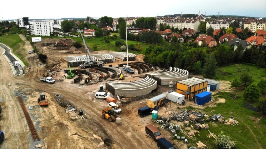 Budowa Nowej Bulońskiej Północnej w Gdańsku - maj 2019