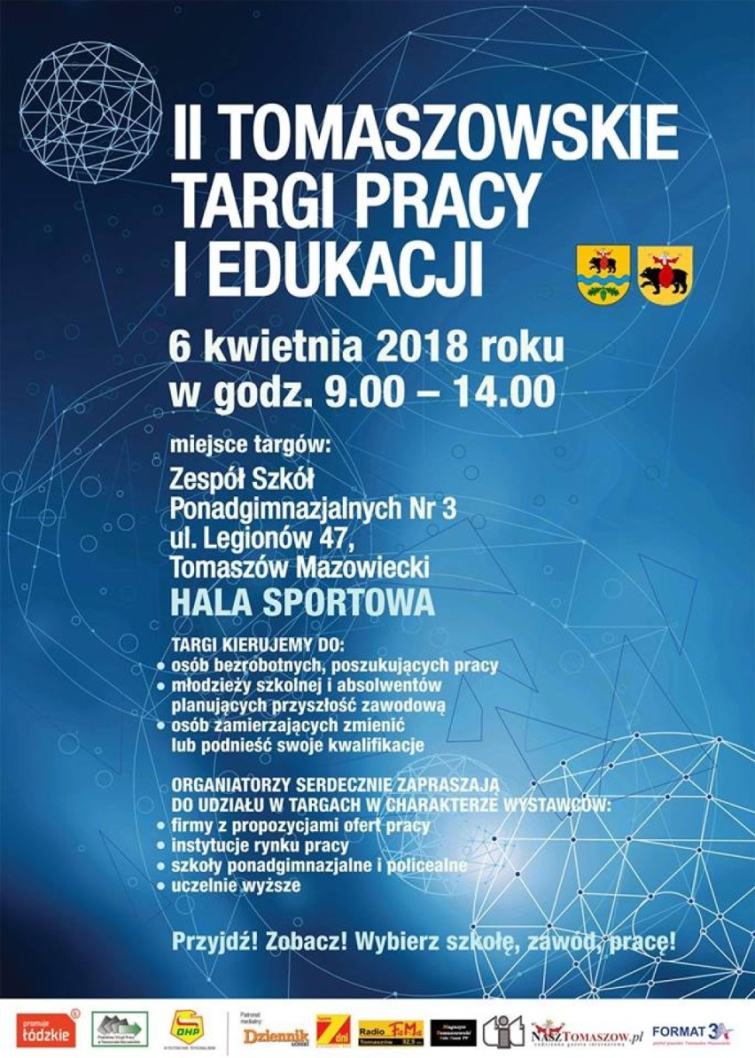 Dni otwarte w szkołach średnich w Tomaszowie. W kwietniu odbędą się targi pracy i edukacji [plakaty, terminy, zdjęcia]