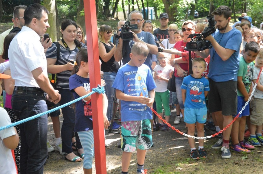 Otwarcie parku linowego w Głogowie [FOTO, FILM]