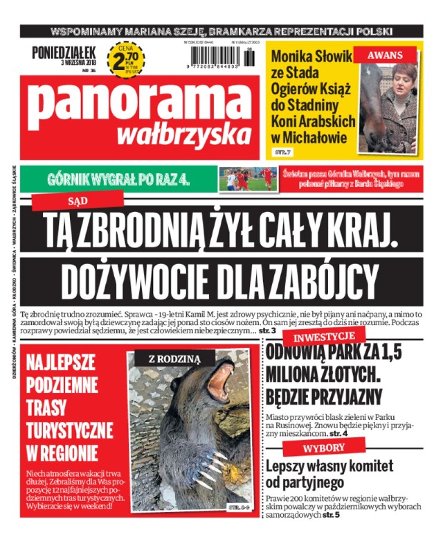 Panorama Wałbrzyska wydanie z 3 września 2018 r.