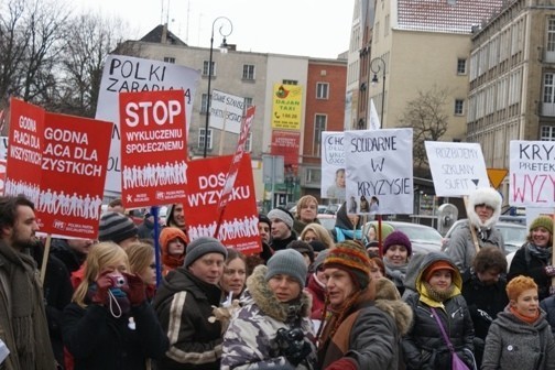 Dość seksizmu, dość kapitalizmu - czyli Manifa 2010 na ulicach Gdańska