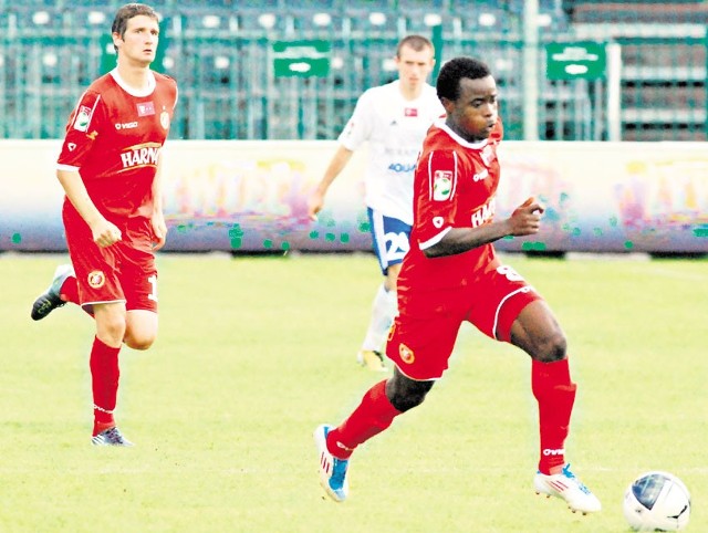 W sierpniu w meczu Podbeskidzie - Widzew był remis 0:0. W ataku Princewill Okachi