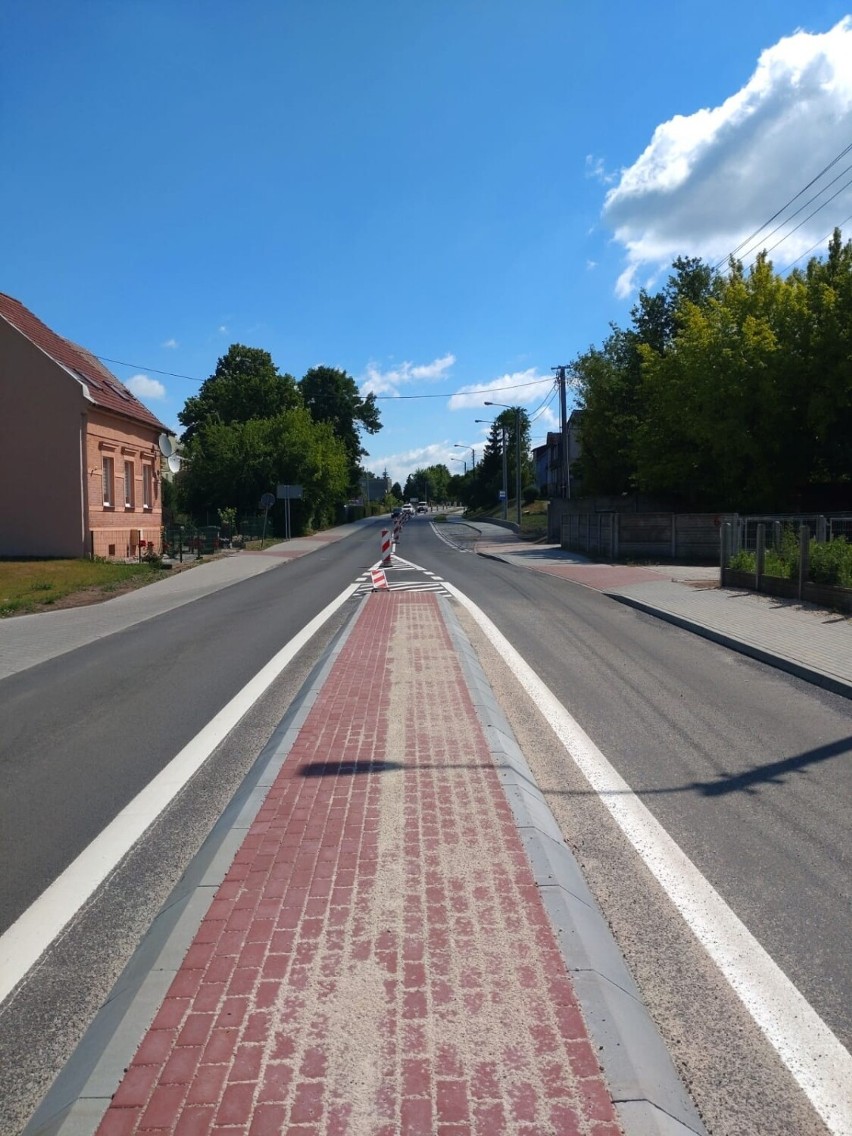 Zakończenie remontu ulicy Kresowej w Gubinie coraz bliżej.