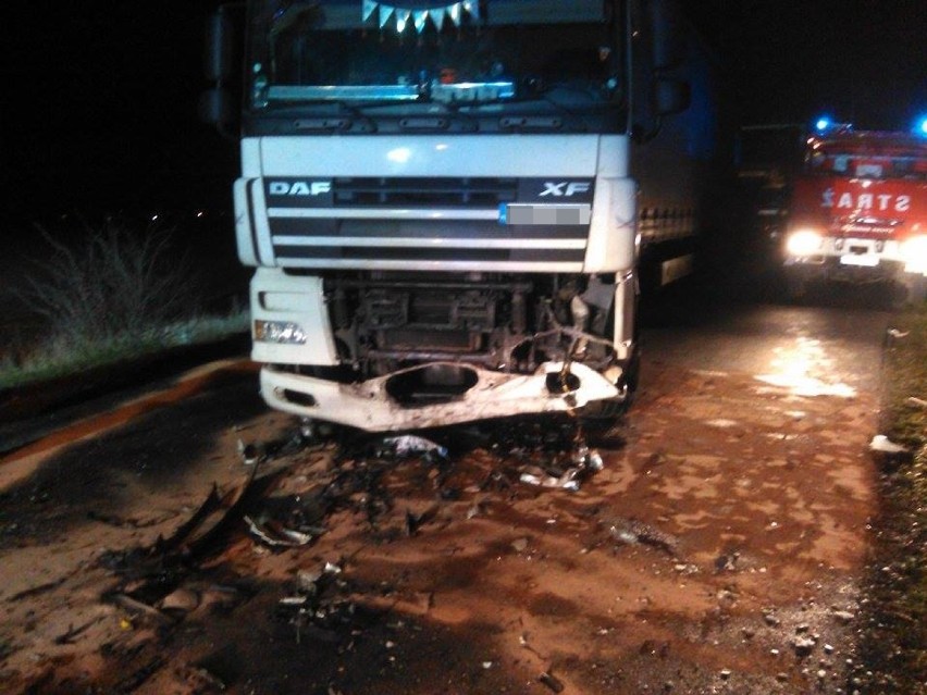 Wypadek na trasie Kwidzyn-Rakowiec. Nie żyje 78-letni mężczyzna