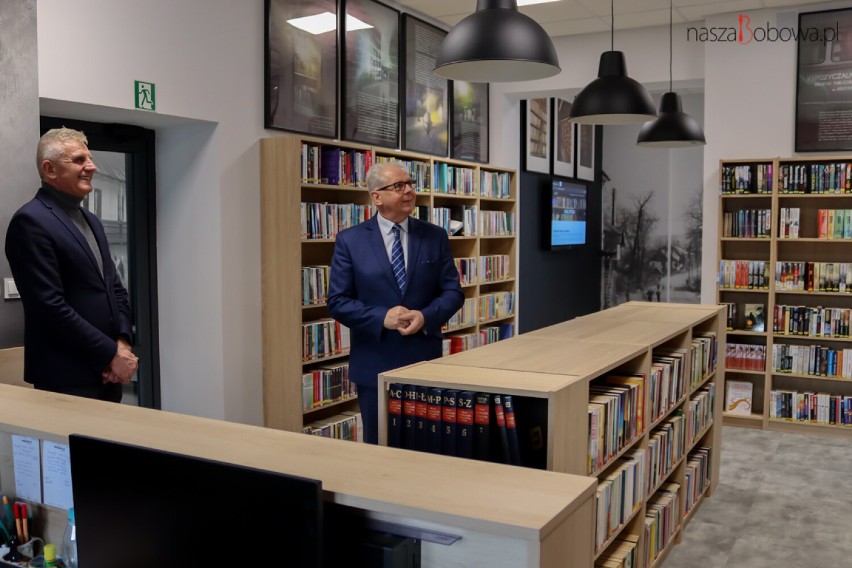 Biblioteka Publiczna w Bobowej została ponownie otwarta dla...