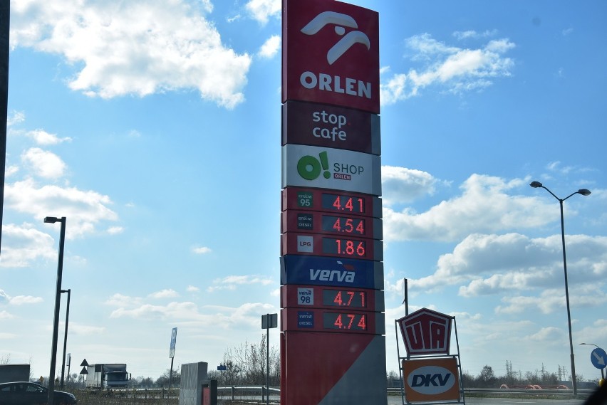 Ceny paliw w województwie śląskim