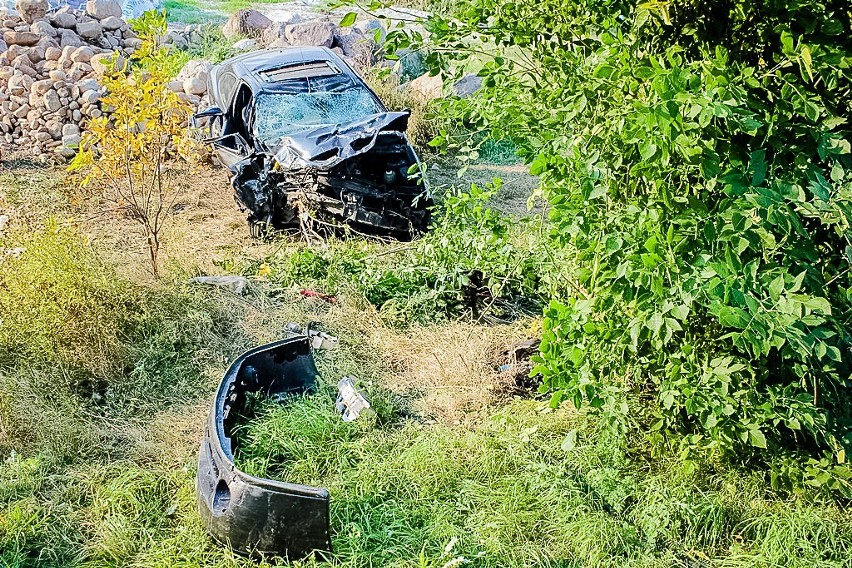 Tragiczny wypadek w Grochowie na Mazowszu. Kierowca bez prawa jazdy zabił rowerzystę [WIDEO,ZDJĘCIA]