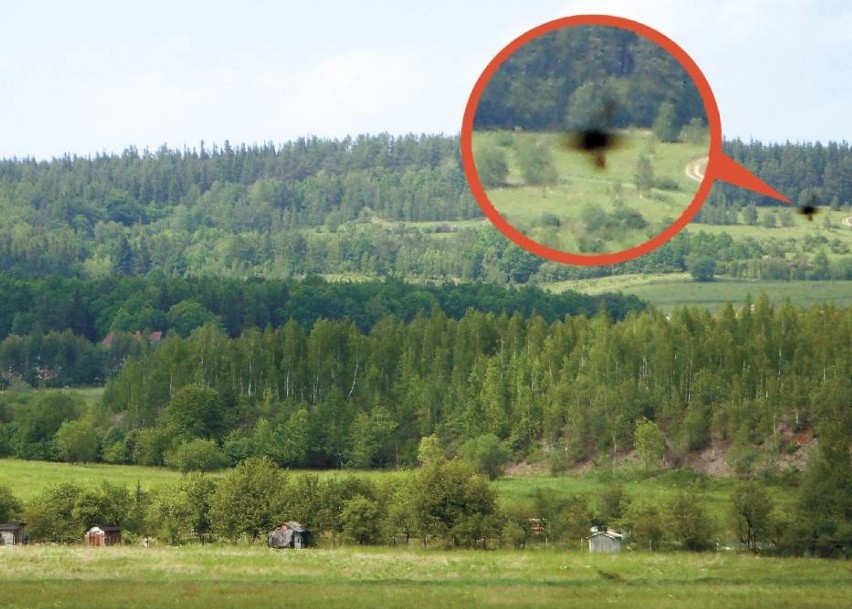 UFO nad Wałbrzychem pojawiło się pod koniec maja 2007 r. w...