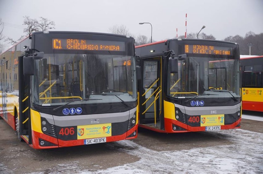 Tak prezentują się nowe autobusy wodzisławskiej Komunikacji...