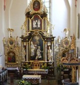 Kościelny ołtarz w Odargowie jest jednym z najcenniejszych zabytków okolicy